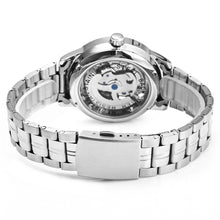 Load image into Gallery viewer, Winner W034 Automatic Mechanical Movement Hollow Out Men Watch with Stainless Steel Band