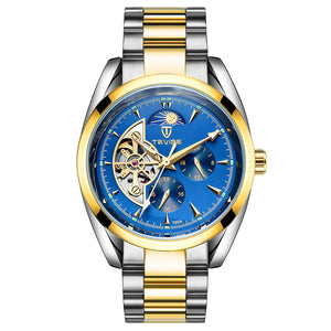 TEVISE Men's Casual Business Tourbillon Star Automatic Mechanical Watch