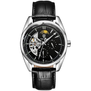 TEVISE Men's Casual Business Tourbillon Star Automatic Mechanical Watch