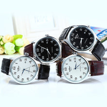 Load image into Gallery viewer, Winner W062 Men Automatic Mechanical Watch with Leather Band Date Display