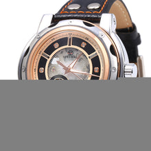 Load image into Gallery viewer, Forsining Self-Winding Auto Mechanical Leather Wrist Watch for Men 30m Water Resistance