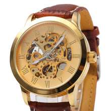 Load image into Gallery viewer, SHENHUA CGX 06 Male Automatic Mechanical Watch Hollow-out Dial Stainless Steel Band Wristwatch