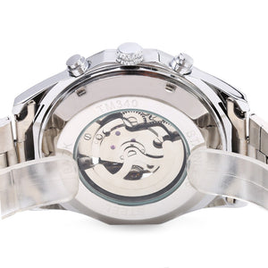 Winner F1205158 Automatic Mechanical Watch Steel Strap for Male