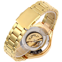 Load image into Gallery viewer, Sewor SWQ18 Retro Male Mechanical Hand Wind Watch Roman Numerals Display Wristwatch