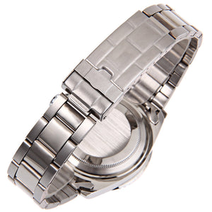 Sewor SWQ26 Male Automatic Self Wind Mechanical Watch Date Display Luminous Pointer Wristwatch