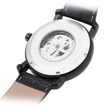 Load image into Gallery viewer, WINNER A540 Male Auto Mechanical Watch Hollow-out Dial Leather Band Wristwatch