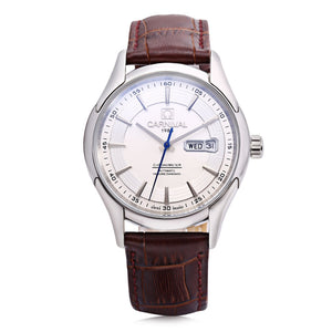 CARNIVAL 8623G Male Auto Mechanical Watch Imported Movt Date Day Display Wristwatch