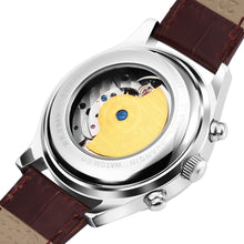 Load image into Gallery viewer, GUANQIN GQ20022 Male Auto Mechanical Watch Moon Phase Calendar 24 Hours System Men Wristwatch