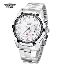 Load image into Gallery viewer, WINNER W050 Male Auto Mechanical Watch Chronograph Date Display Wristwatch