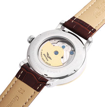 Load image into Gallery viewer, GUANQIN GJ16036 Men Auto Mechanical Watch Chronograph Moon Phase Luminous Wristwatch