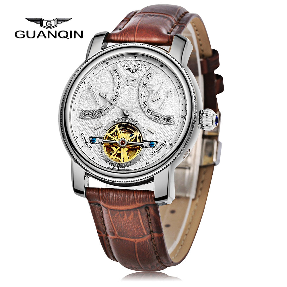 GUANQIN GJ16009 Men Automatic Mechanical Watch